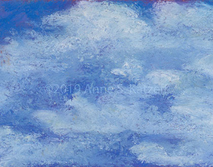 A relaxing ride to Key West, painting these beautiful clouds